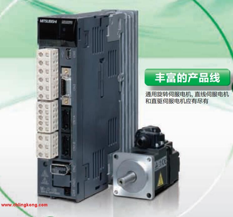 三菱 適用于直線伺服電機型驅(qū)動器 MR-J3-15KB-RJ004